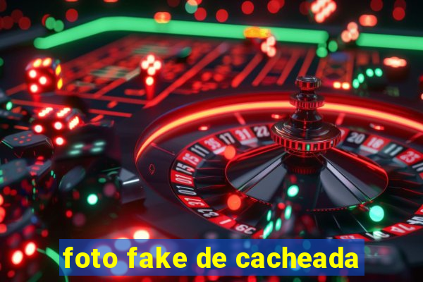 foto fake de cacheada